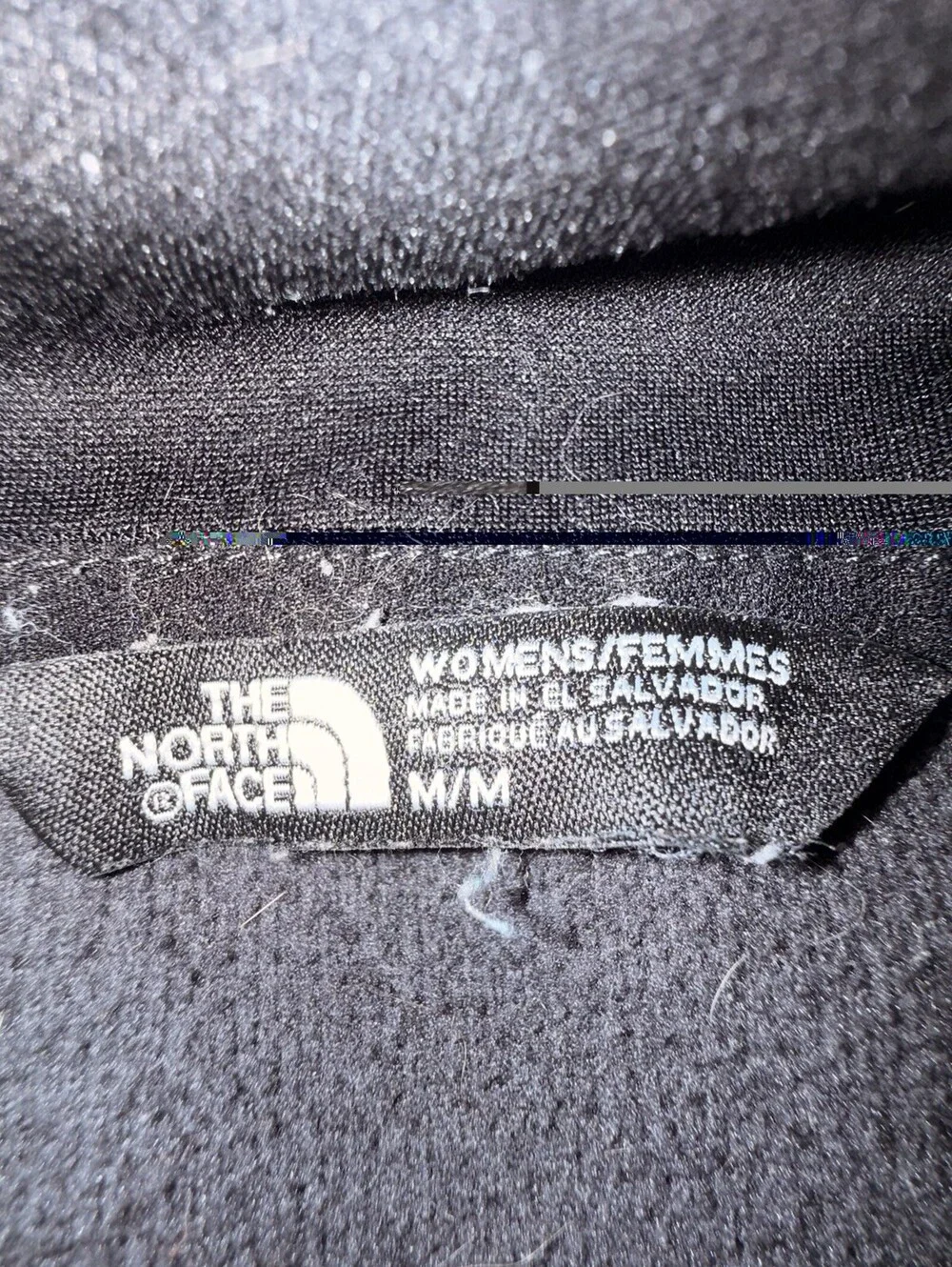 The North Face Women Jacket Stretch Full Zip Fitted Fit Sz M Dark Gray/Black‎